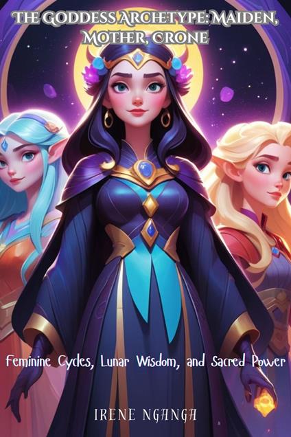 The Goddess Archetype: Maiden, Mother, Crone – Feminine Cycles, Lunar Wisdom, and Sacred Power
