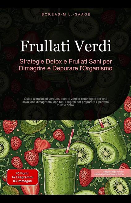 Frullati Verdi: Strategie Detox e Frullati Sani per Dimagrire e Depurare l'Organismo - Boreas It. M. L. Saage - ebook