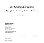 The Servants of Symphony Living in the Shadow of Beethoven's Genius