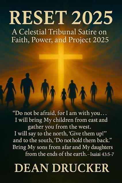 RESET 2025: A Celestial Tribunal Satire on Faith, Power, and Project 2025
