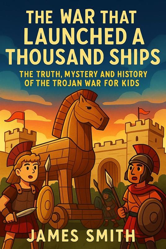 The War That Launched a Thousand Ships: The Truth, Mystery and History of the Trojan War for Kids - James Smith - ebook