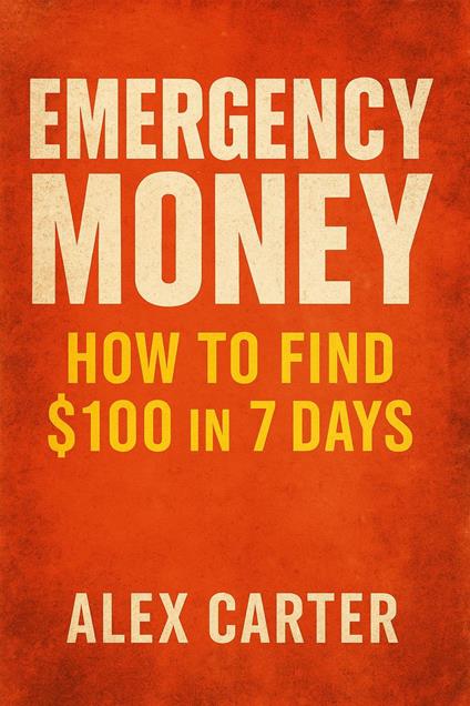 Emergency Money: How to Find $100 in 7 Days