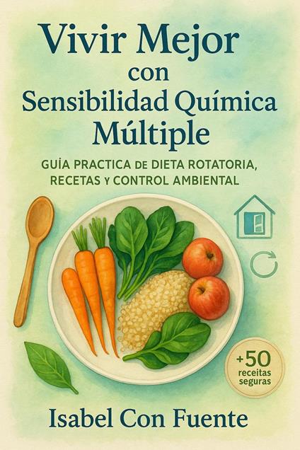 Vivir Mejor con Sensibilidad Química Múltiple: Guía Práctica de Dieta Rotatoria, Recetas y Control Ambiental.