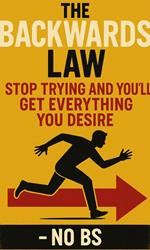 The Backwards Law: Stop Trying And You'll Get Everything You Desire - No BS