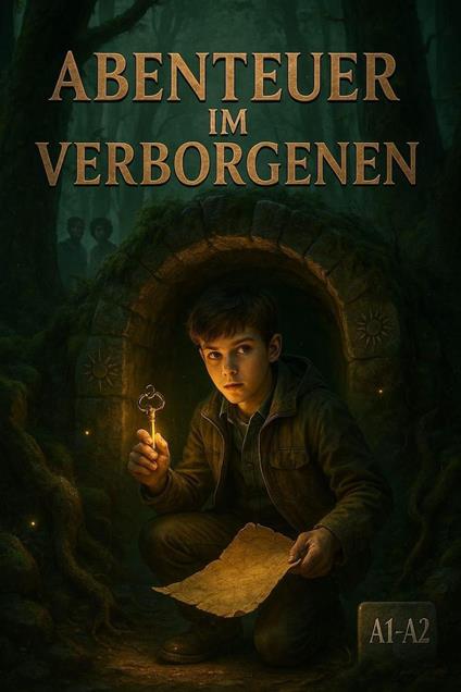 Abenteuer im Verborgenen - An exciting children's adventure story for young readers at German A1-A2 level – Friendship, puzzles, and magical discoveries