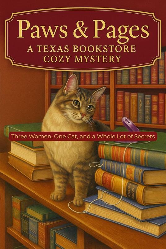 Paws & Pages: A Texas Bookstore Cozy Mystery Three Women, Three Cats, and a Whole Lot of Secrets