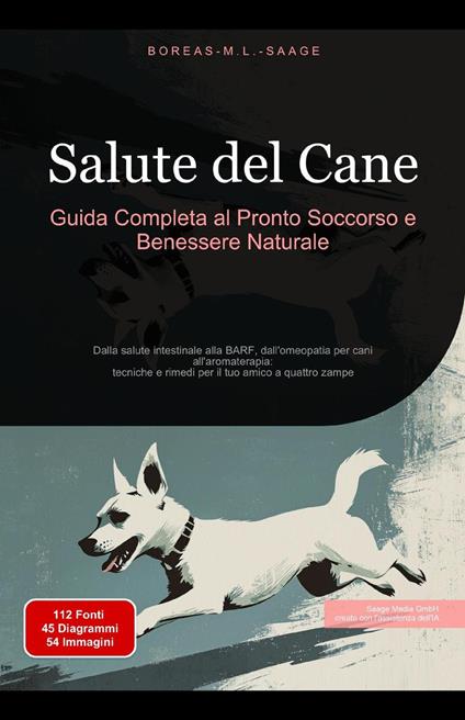 Salute del Cane: Guida Completa al Pronto Soccorso e Benessere Naturale - Boreas It. M. L. Saage - ebook
