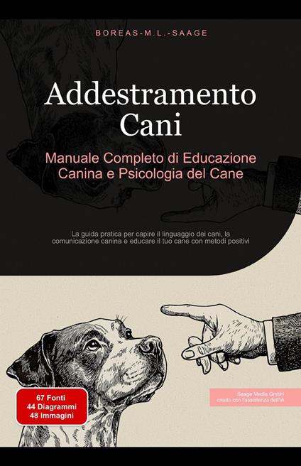Addestramento Cani: Manuale Completo di Educazione Canina e Psicologia del Cane - Boreas It. M. L. Saage - ebook