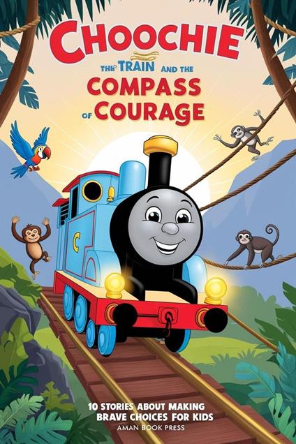 Choochie the Train and the Compass of Courage - Aman Book Press - ebook