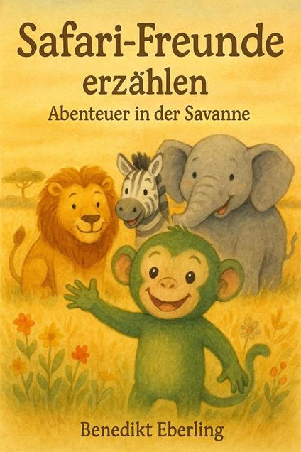 Safari-Freunde erzählen: Abenteuer in der Savanne - Benedikt Eberling - ebook