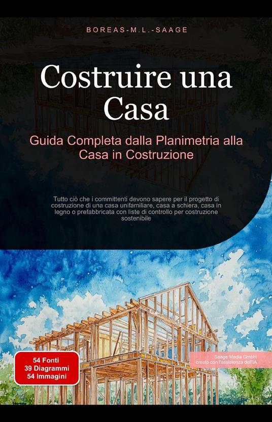 Costruire una Casa: Guida Completa dalla Planimetria alla Casa in Costruzione - Boreas It. M. L. Saage - ebook
