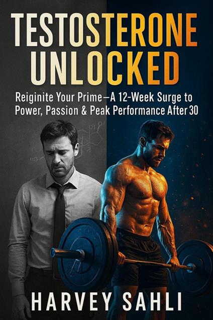 Testosterone Unlocked: Reignite Your Prime—A 12-Week Surge to Power, Passion, and Peak Performance After 30