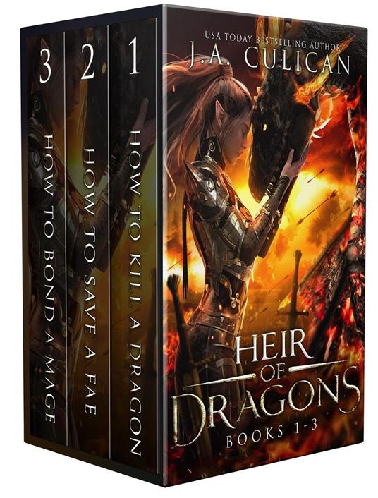 Heir of Dragons (The Complete Series) - J.A. Culican - ebook