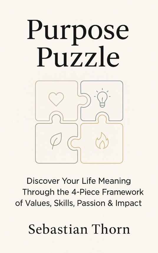 Purpose Puzzle:Discover Your Life Meaning Through the 4-Piece Framework of Values, Skills, Passion & Impact