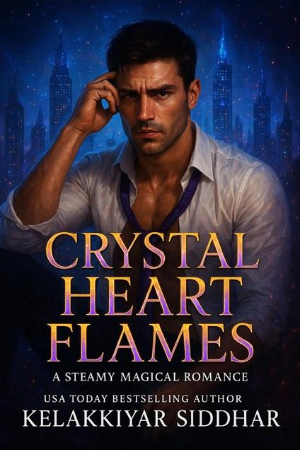 Crystal Heart Flames : A Steamy Magical Romance