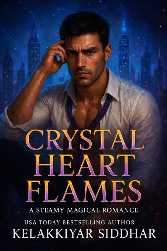Crystal Heart Flames : A Steamy Magical Romance