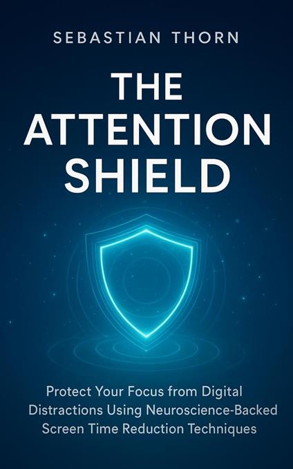 The Attention Shield: Protect Your Focus from Digital Distractions Using Neuroscience-Backed Screen Time Reduction Techniques