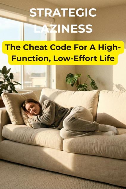 STRATEGIC LAZINESS : The Cheat Code for a High-Function, Low-Effort Life