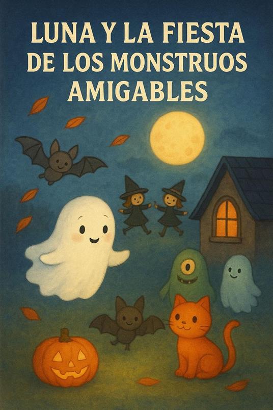 Luna y la Fiesta de los Monstruos Amigables - Elvin Reina - ebook