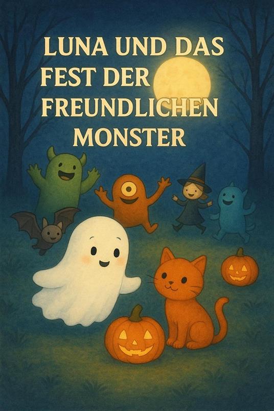 Luna und das Fest der freundlichen Monster - Elvin Reina - ebook