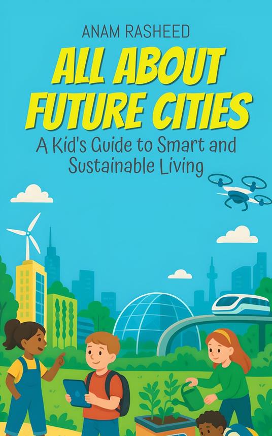 All About Future Cities: A Kid's Guide to Smart and Sustainable Living - Anam Rasheed - ebook