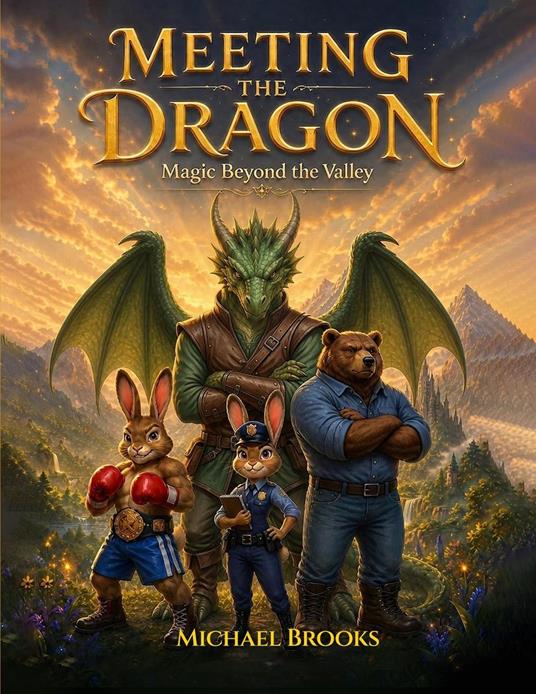 Meeting the Dragon: Magic Beyond the Valley - Michael Brooks - ebook