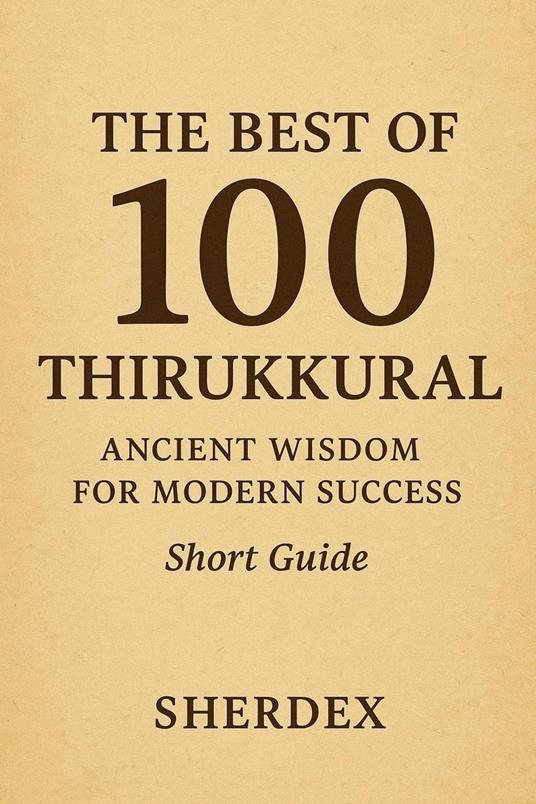The Best of 100 Thirukkural