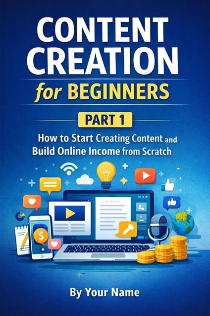 Content Creation for Beginners - Dahmani Abdelouafi - ebook