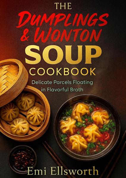 The Dumplings & Wonton Soup Cookbook – Delicate Parcels Floating in Flavorful Broth