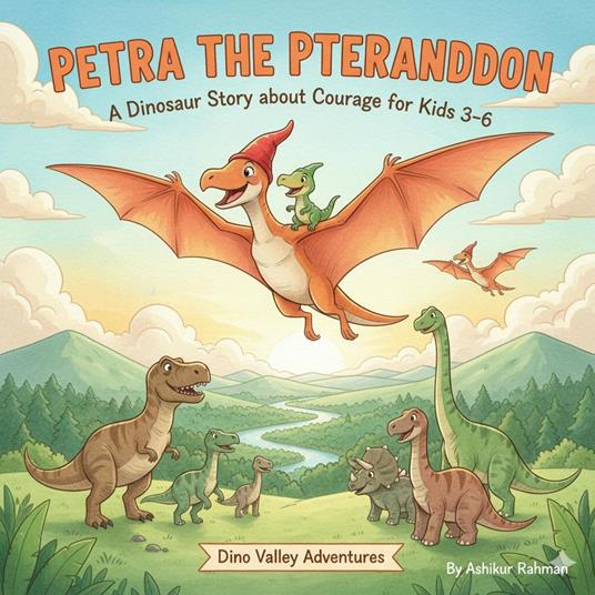 Petra the Pteranddon: A Dinosaur Story about Courage for Kids 3-6 - Ashikur Rahman - ebook
