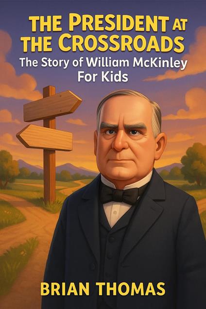 The President at the Crossroads: The Story of William McKinley For Kids - Brian Thomas - ebook