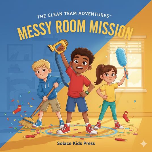The Messy Room Mission - Solace Kids Press Team - ebook