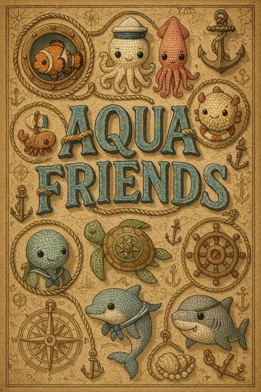 Aqua Friends: 12 No-Sew Amigurumi Patterns