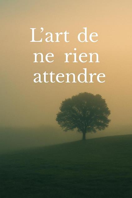 L’art de ne rien attendre