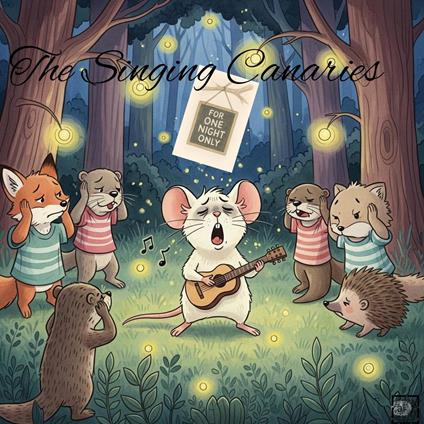 The Singing Canaries - For One Night Only - paulafearnley - ebook