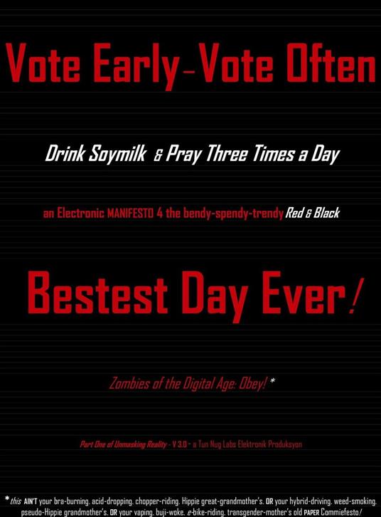 Vote Early Vote Often