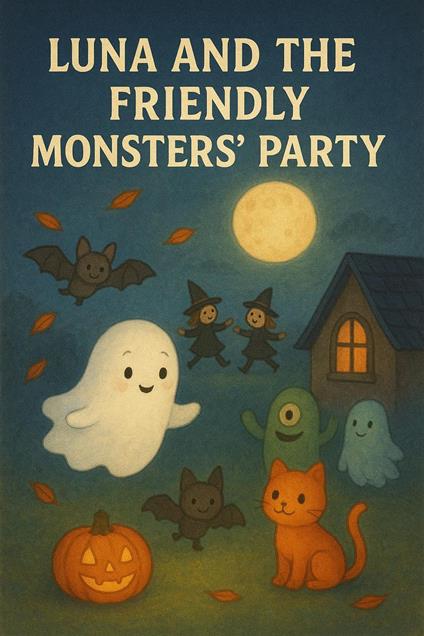Luna and the Friendly Monsters’ Party - Elvin Reina - ebook
