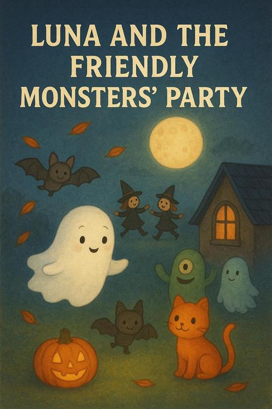Luna and the Friendly Monsters’ Party - Elvin Reina - ebook