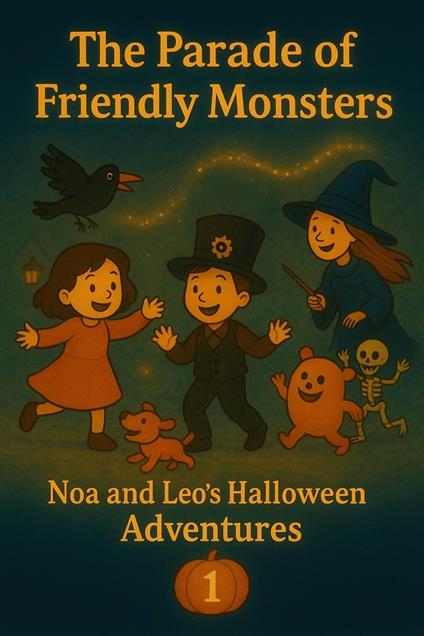 Noa and Leo’s Halloween Adventures – The Parade of Friendly Monsters Volume 1 - Elvin Reina - ebook