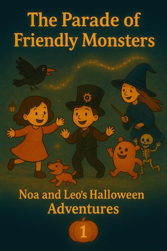 Noa and Leo’s Halloween Adventures – The Parade of Friendly Monsters Volume 1 - Elvin Reina - ebook