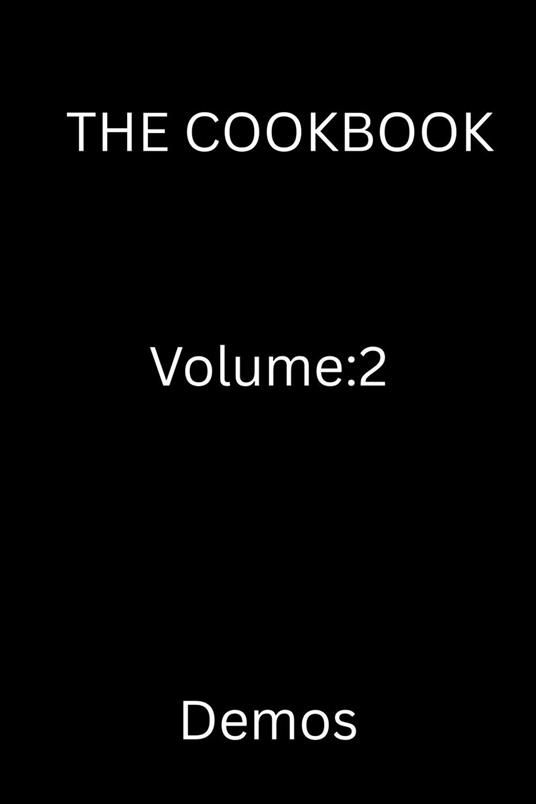 The Cookbook Volume:2