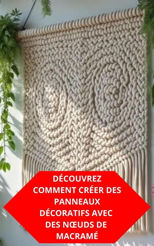 Découvrez Comment Créer Des Panneaux Décoratifs Avec Des Noeuds De Macramé