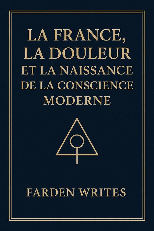 La France, la douleur et la naissance de la conscience moderne.