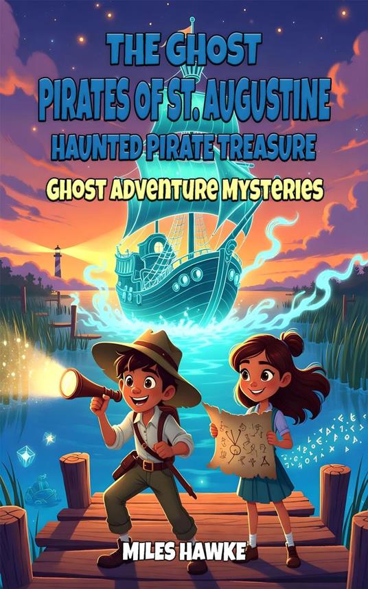 The Ghost Pirates of St. Augustine: The Curse of the Haunted Treasure - Miles Hawke - ebook