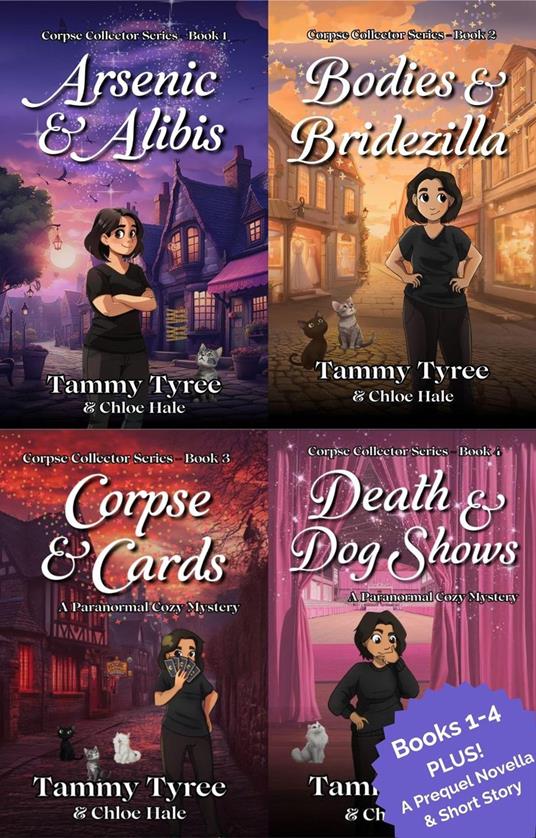 The Corpse Collector Cozy Mystery Books 1-4