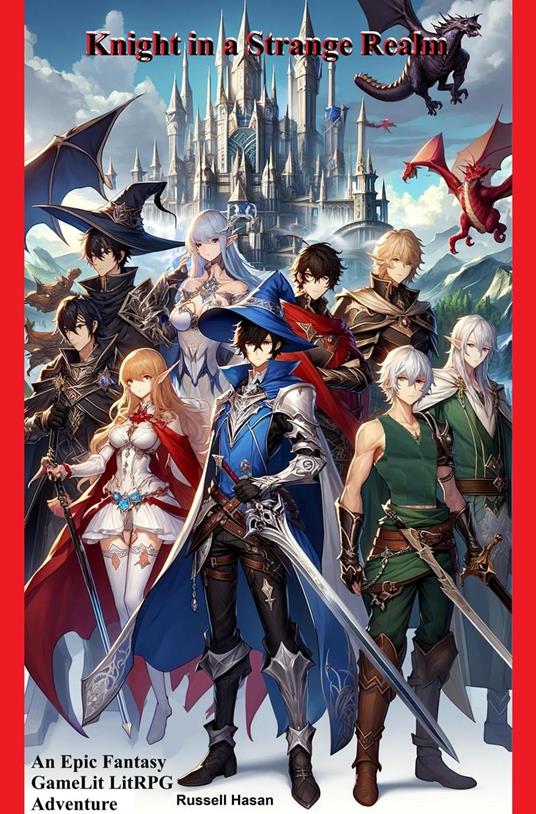 Knight in a Strange Realm: An Epic Fantasy GameLit LitRPG Adventure