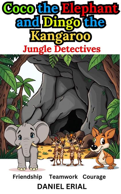 Coco the Elephant and Dingo the Kangaroo Jungle Detectives - Daniel Erial - ebook
