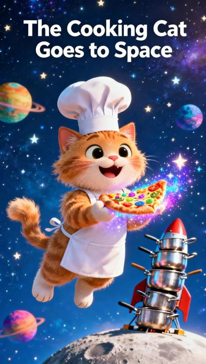 The Cooking Cat Goes to Space - ahmad fdali - ebook