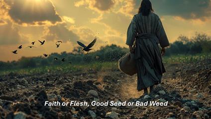 Faith or Flesh, Good Seed or Bad Weed