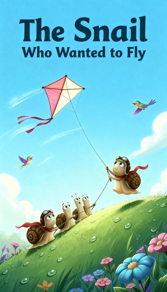 The Snail Who Wanted to Fly - Entertain Time - ebook